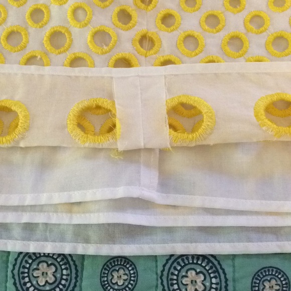 Lisa Perry eyelet blouse size 0 preowned - Picture 5 of 8